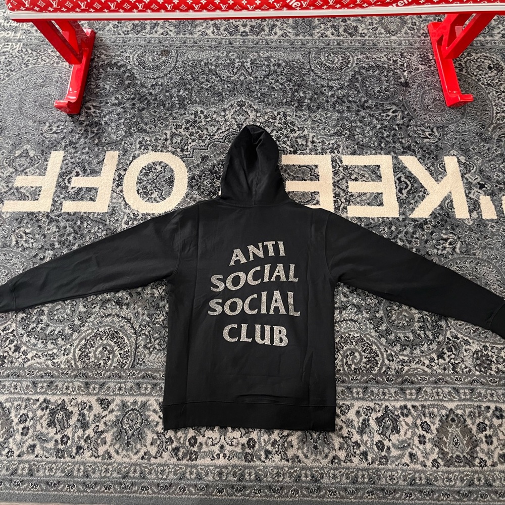 ASSC BLACK HOODIE SZ M